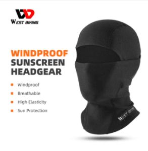 หมวกไหมพรมคลุมศีรษะสำหรับกีฬากลางแจ้งแบบมัลติฟังก์ชันป้องกันแสงแดด UV ชุดชั้นในผ้าไหมระบายอากาศสำหรับฤดูร้อน Masker Full Face ตะวันตกการขี่มอเตอร์ไซค์
