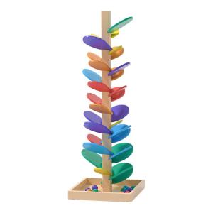 MWZ | Musical Tree Toy with Colorful Petal Blocks and Smart Tree Marble Run for Childrens Early Education