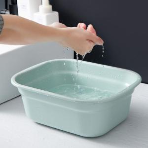 Besee | Heavy-duty Square Plastic Basin for Washing Dishes Vegetables and Laundry