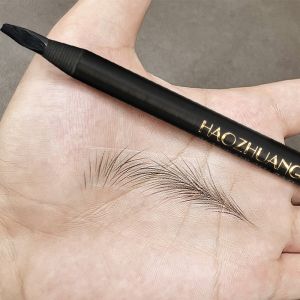 Makeup Artist Special Good Makeup Eyebrow Pencil Pull Line Tearable Waterproof Sweat-Proof Long Lasting Fadeless Wild Eyebrow Hard Core Positioning