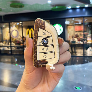 BMW 3 Series Key Cover Suitable for 5 Series 530Li 7 Series 735Li X1 X3 X4 X5 Lx6 Blade Shell Clip Car Interior Accessories