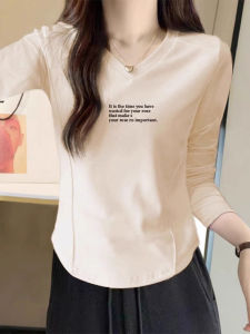 Áo Thun Cotton Cổ Chữ V Tay Ngắn Ôm Vừa Vặn Cỡ Lớn Mùa Hè Thiết Kế Đơn Giản Cho Nữ