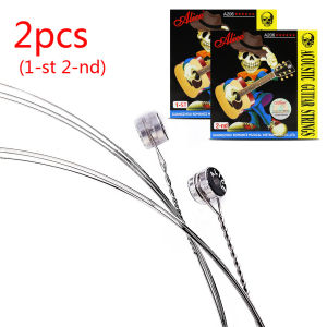 2/6Pcs Set High-Quality Acoustic Guitar Strings Copper Strings 1-6 for Acoustic Guitar Stainless Steel Coated Phosphor Bronze