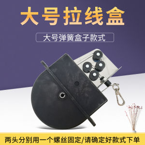 Korean Style Expandable Plastic Smoke Exhaust Pipe Accessories Large Pull Wire Box Spring Box for Barbecue Ventilation