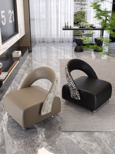 Quiet Roller Sofa Bench Nordic Luxury Shoe Changing Bench Backrest Chair All-directional Wheel Low Table Home Use Small Bench