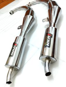 Knalpot Satria 2 tak satria hiu/lumba standar racing Original Produk