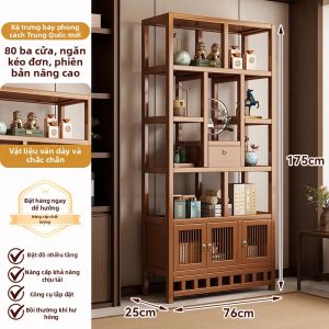 ZHISHANYUAN | Tủ Kệ Trưng Bày Phong Cách Trung Quốc