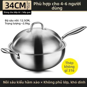 RONGCHUAN | Chảo chống dính inox