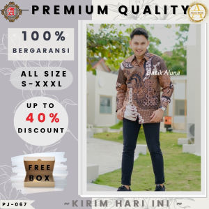 Batik Pria Kualitas Tinggi: Kemeja Batik Lengan Panjang Modern