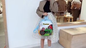 Balo đi học mầm non cho bé trai và bé gái – Balo trẻ em cao cấp siêu nhẹ giữ form chống thấm nước.