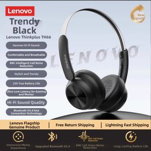 Lenovo | Retro Wireless Bluetooth Noise Cancelling Headphones
