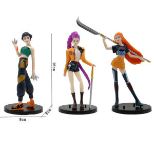 Kpop Demon Hunters Figurine Rumi Mira Zoey Doll Model Girl Toys Birthday Gifts for Fans