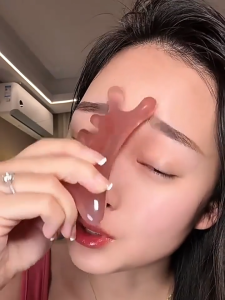 Four-in-One Comb & Scalp Massage Tool - Meridian Therapy Comb with Face Eye & Nose Scraper - Head Relaxation & Beauty Care Tool - Ship out within 2days