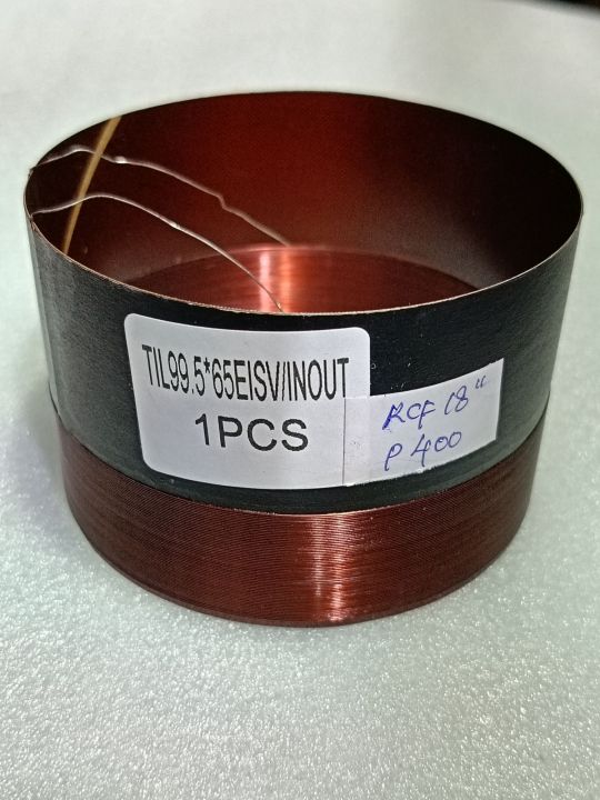 Spul speaker RCF 18 P400 coil inchi coil luar dalam Spul Speaker