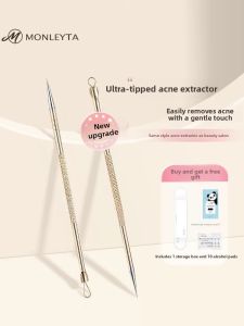 MONLEYTA | Ultra-Fine Blackhead Removal Tool Kit Acne Pimple Extraction Facial Care Set Professional Skin Care Tools For Closed Comedones