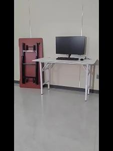 Foldable Gaming Office Carbon Fiber Double-layer Table