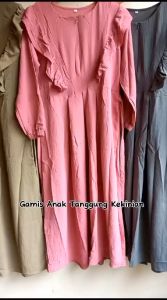 Gamis anak tanggung kekinian /Gamis baru / Kode 076.017