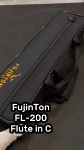 FujinTon FL-200 Student Premium Series Flute in C key with E/mechanism & Case - Silver Plated