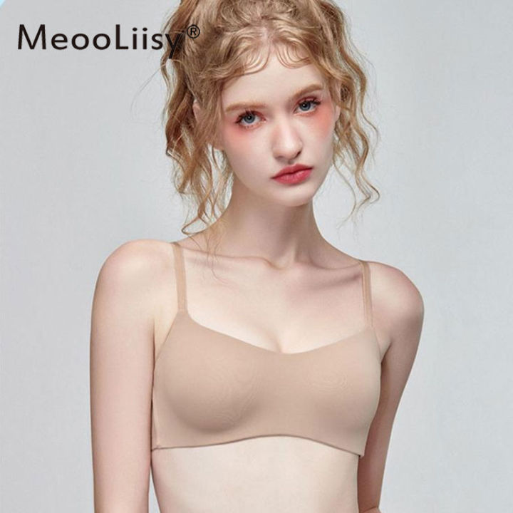 Meooliisy Seamless Girls Underwear Push Up Thin Cup One Piece Bras For