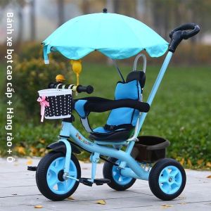 ROMADA | Xe Đạp Ba Bánh Trẻ Em Có Tay Đẩy Đa Năng Cho Bé Từ 6 Tháng Đến 5 Tuổi