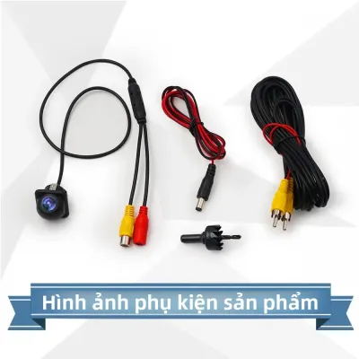 Camera Quan Sát Phía Sau Ô Tô Đa Năng Chống Nước Hỗ Trợ Đỗ Xe Tự Động 120 ° Camera Lùi Góc Nhìn Rộng Để Giám Sát Xe Cộ