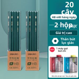 deli | Bút Chì Vẽ Viết Học Sinh 2B/HB