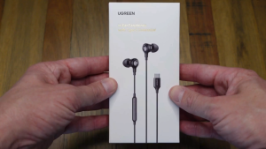 UGREEN Semi-In Ear Earphones with USB-C Connector | Noise Cancelling Mic (1.2M)