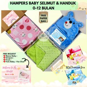 RENNESHOP - COD - HAMPERS SELIMUT / Hampers Baby / Hampers Bayi / Kado Bayi / Baju Bayi / Kado New Born / Gift Box Baby / Selimut bayi