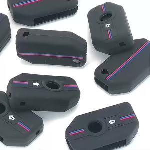 For BMW R1250GS R1200GS C400GT F750GS F850GS K1600B K1600GT R1200RS R1200RT F900R F900XR Motorcycle Silicone Key Case Skin Cover