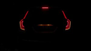 Honda Jazz GK5 2014 - 2019 Dynamic Light Bar Tail Lamp With Signal Running ( Smoke )