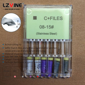 6pcs/pack Dental C + Files Endodontic Pilot D FINDER Files Rotary C Files 6-10# 12#Root Canal File Endodontia Treatment Material