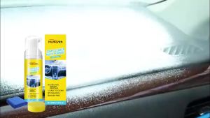 Car Interior Cleaner Kit 500ml Leather Care Dashboard Cleaner UV Protection Streak Free Car Detailing Interior Shine Plastic