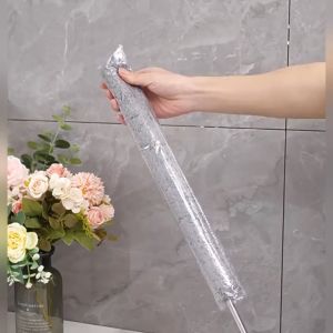 【Free Gift】 290CM Adjustable Telescopic Bending Feather Duster long pole Microfiber dust remover Detachable Retractable Stainless Steel Duster Easy Dust Removal and Cleaning-Essential Cleaning Tools For High Ceiling Cleaning Cobwebs Blinds Cars