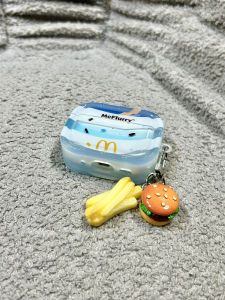 Ice Cream Pattern Airpods pro 3 4 Protective Case  Earphone Cover Bluetooth Headset Shell Soft Shell Popular Cartoon Pattern