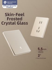 TEP | International Standard Ultra-Thin Home Light Switch and Socket Panel