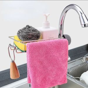 [SG 🇸🇬 Local] Faucet Stainless Steel Adjustable Rack