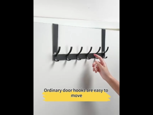 Triangular Structure Door Hook Over The Door Hanger for Bedroom and Bathroom Storage