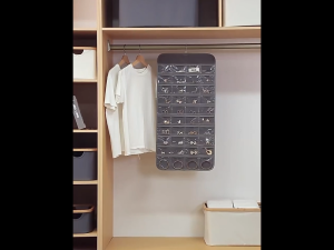 Double-Sided Hanging Jewelry OrganizerLarge 80 Pockets for Wall and Closet Jewel Storage