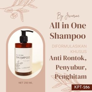Shampo Jevarine All In One Shampoo Efektif Menumbuhkan Rambut Rontok