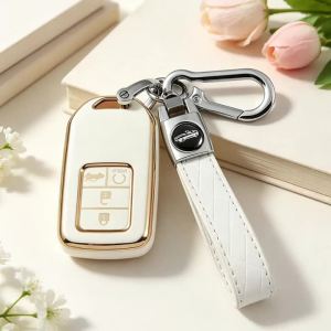 4 Buttons Auto Keyless For Honda Accord Civic CRV HRV Pilot Fit Freed Odyssey Vezel 2018 2019 TPU Car Key Cover Bag Shell Case