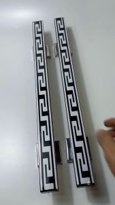 Paket 2 Set Gagang Tarikan Handle Pintu Rumah Panjang 33cm & 45cm Bahan Stainless Steel Anti Karat