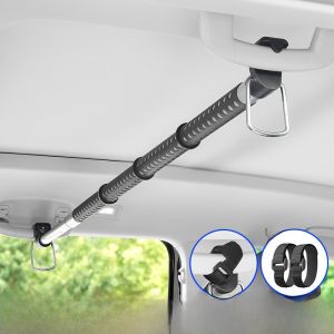 Móc Treo Quần Áo Gắn Trên Xe Móc Treo Quần Áo Tự Làm Cho Chuyến Đi Du Lịch Bằng Xe Hơi Móc Treo Quần Áo Có Thể Mở Rộng Trong Khoang Lái