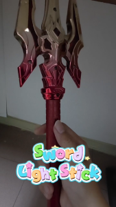 Sword Princess Light Stick Mainan Colorful Light & Sound Kanak-Kanak Colourful Flashing Wand Random Colour