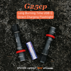 G25cp Rechargeable LED Flashlights High Lumens Torch Long Burning Time & Waterproof for Emergencies Camping Hiking Home Tools