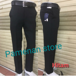Celana Panjang Formal/kerja Pria JUMBO 27-44 Model Slim Bahan Gabardin Bagus Murah