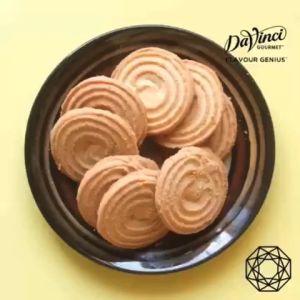 DaVinci Gourmet Classic Shortbread Cookies Syrup 750mL | Premium Flavor for Cafe Milk Tea & WFH Baristas