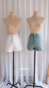 DNEMNLPH Aimee Premium Eyelet Puff Sleeves Ruched Smocked Top - Trendy Korean BKK Special Fabric Embossed Smocked Garter Loose Stretchable Plain Basic Vintage Ruched