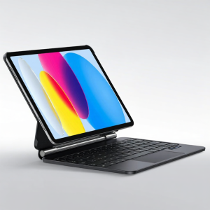 KUMENG | Bluetooth Magnetic Touch Keyboard and Case for iPad