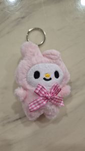 Sanrio Plushie Lollipop Bouquet Birthday Gift Bouquet featuring Kuromi Melody Cinnamoroll Pompompurin Surprise with plush keychains with Rose Soap Flower