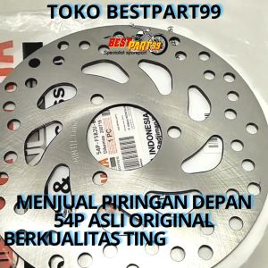 Piringan Cakram Depan 54P Untuk Motor MIO J MIO GT SOUL GT MIO Z MIO M3 MIO S FINO FI.YGP Berkualitas Original Asli Ori